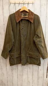 BARBOUR バブアー 90S スリーワラント BEAUFORT イギリス製 英国製 オイルドジャケット グリーン メンズ ブランド 人気 ビンテージ