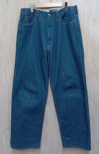 WESTOVERALLS/ウエストオーバーオールズ/ジーンズ/17SWPT53A/803W WIDE DENIM ONE WASH/ブルー/サイズW34