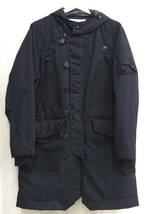 WHITE MOUNTAINEERING ウインドストッパーエスターオックスフォードプリマロフトミリタリーコートWM1673222 黒 メンズ サイズ1_画像1