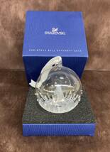 Swarovski スワロフスキー Christmas Ball Ornament クリスマスボール オーナメント2013年度限定品 [5004498] オーストリア製_画像1