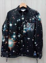 sacai×NASA 長袖シャツ サイズ2 ブラック 宇宙_画像1