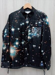 sacai×NASA 長袖シャツ サイズ2 ブラック 宇宙