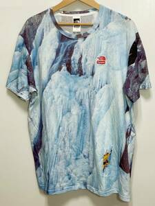 THE NORTH FACE ×Supreme ザノースフェイス ／シュプリーム 21ss 半袖Tシャツ プリントTシャツ Tシャツ L