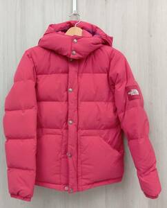 THE NORTH FACE キャンプシエラショート ダウンジャケット Lサイズ ローズレッド NDW91401 レディース