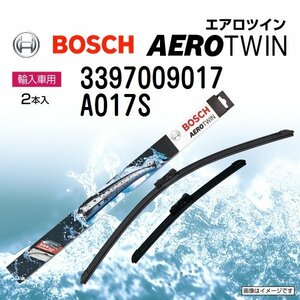 BOSCH エアロツインワイパー アウディ RS6 (4F5 C6) 2008年4月～2010年8月 右ハンドル用 A017S 2本入り 新品