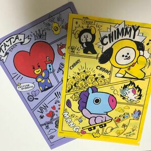 BT21 くら寿司　クリアファイル　タタ・チミー