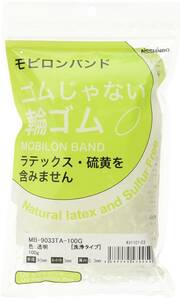 透明 90×3mm 日清紡績 S日清紡 モビロンバンド90X3X0.3透明/洗浄タイプ100G MB9033TA100G