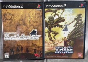 PS2中古【レアソフト2本セット】 ベルウィックサーガ& PROJECT ARMS