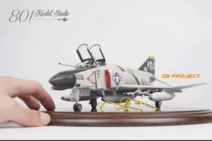 1/48 America Air Force F-4B painted final product 