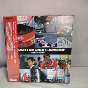 PIONEER F1 Grand Prix Formula 1 World Championship 1981~1985 laser disk 