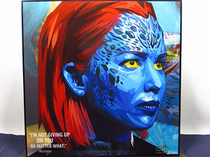 Art hand Auction [新号 248] 波普艺术面板 Mystique X-MEN, 艺术品, 绘画, 肖像