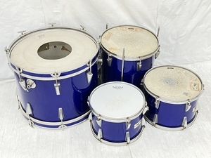 YAMAHA TT-512A TT-513A FT-514A BD-520A フットドラム タム バスドラム 4点セット 中古K8049412