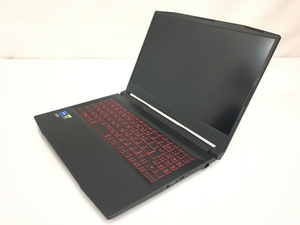 Micro Star Katana GF66 12UGS 15.6型 ノート PC i7-12700H NVIDIA GeForce RTX 3070 32GB SSD 1TB Win 11 Pro 中古 T7997515