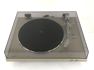 DENON DP-300F ターンテーブル レコードプレーヤー シルバー カートリッジ付 デノン 中古 Y8169224