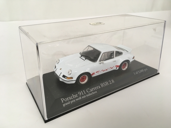 Porsche 911RS 1/24 ポルシェ カレラ アロイ レッド 白 FLAT6 ダック