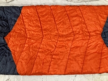【1円】 CANWAY 210T オレンジ 寝袋 シュラフ 封筒型 210T オレンジ キャンプ用品 アウトドア ジャンク S8019022_画像4
