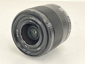 SONY SEL28F20 FE 28mm F2 単焦点 デジタル一眼用 レンズ カメラ周辺機器 中古 T8145130