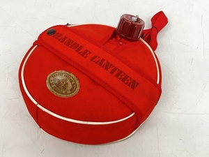 HANDLE CANTEEN ハンドル水筒 1.3L レッド キャンプ用品 中古 K8203736