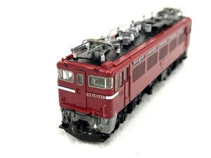 TOMIX トミックス 2115 国鉄ED75形1000番台 電気機関車 後期型 Nゲージ 鉄道模型 中古 M8201646