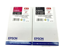 EPSON PX-M7050F ICBK93L ICM93L インクカートリッジ2個 ブラック マゼンダ エプソン 未使用 C8206501