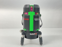 Tajima NAVI GEEZAセンサーKJC レーザー墨出し機 NAVI・受光器付属 Tajima エレベーター三脚 1500 ELV-150 セット タジマ 中古 Z8200557_画像6