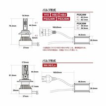 HID屋【ダイハツ】60W HID級の明るさ LEDヘッドライト フォグ Mシリーズ H4 H1 H3 H10 HB3 HB4 H8 H11 H16 H19爆光 17880lm 6500k 車検対応_画像10