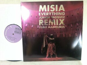 (CC)【何点でも同送料 LP/レコード/ Misia/ミーシャ MISIA エヴリシング Everything Junior Vasquez Remix 12インチ/プロモ/希少！