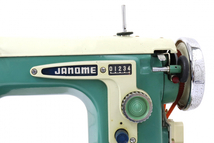 JANOME ジャノメ ミシン フットペダル付き SEWING MACHINE TOKYO 織物 縫い合わせ ボビン 家庭用 裁縫 手芸 アンティーク 趣味 003FOER91_画像5