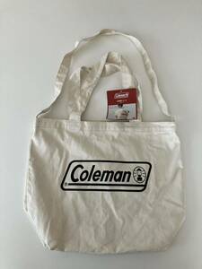 Coleman (コールマン )2wayスタイル キャンバス トートバッグ/トート・ショルダー/ブラックロゴ