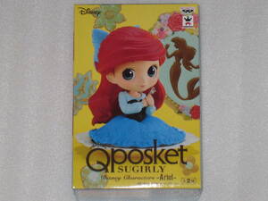 在庫2　Qposke qposket　Disney　sugirly　Ariel　ディズニー　フィギュア　アリエル　ノーマルカラー　disney characters