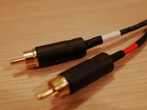 ★ MOGAMI 2549 RCA-L型ステレオミニプラグ3.5mm 変換ケーブル 1.5m Yケーブル 金メッキ NYS352AG OYAIDE P-3.5GL ブランド-長さ変更可能★_画像4