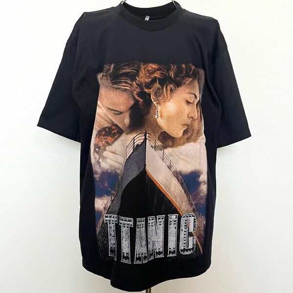 TAITNIC タイタニック Tシャツ 90年代 ムービーT 古着　男女兼用　大きいサイズ　ヴィンテージ　vintage
