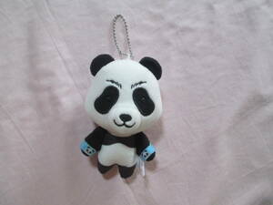 ... Panda mascot soft toy key holder paul (pole) chain attaching unused goods 