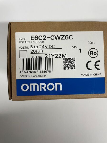 《新品未使用》オムロン☆E6C2-CWZ6C 20P/R☆ロータリーエンコーダー☆OMRON