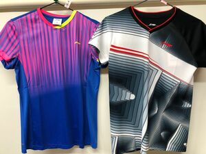 展示処分②！Li-ning リーニン　バドミントンウェア　レディース　サイズM 2点セット