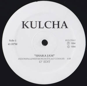 R&B 12inch★KULCHA / Shaka jam★オーストラリア盤・promo only・EastWest★