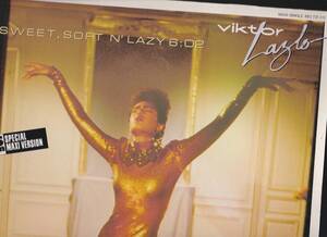 80's hit 12inch★VIKTOR LAZLO / Sweet, soft N’lazy / She / Ain’t gonna come★picture sleeve・ドイツ盤・Polydor★