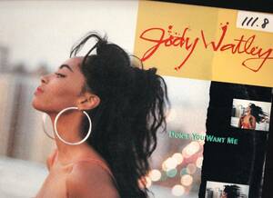 ダンクラ12inch★JODY WATLEY / Don’t you want me★U.S.盤・MCA★