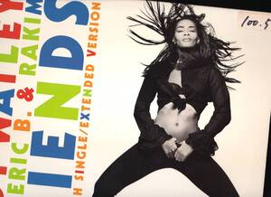 ダンクラ12inch★JODY WATLEY with ERIC B. & RAKIM / Friend★U.S.盤・MCA★