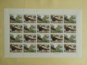 【8-1記念切手】 SLシリーズ第4集 C58 D52 １シート(20円×20枚)　1975年 昭和50年　まとめ取引歓迎