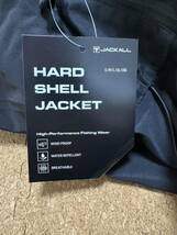 新品未使用　JACKALL(ジャッカル) ハードシェルジャケット ブラック　Sサイズ_画像4