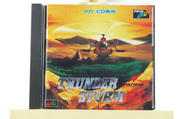 [Delivery Free]1992 Mega CD Thunder Storm FX メガＣＤ サンダーストームFX [tag4444]