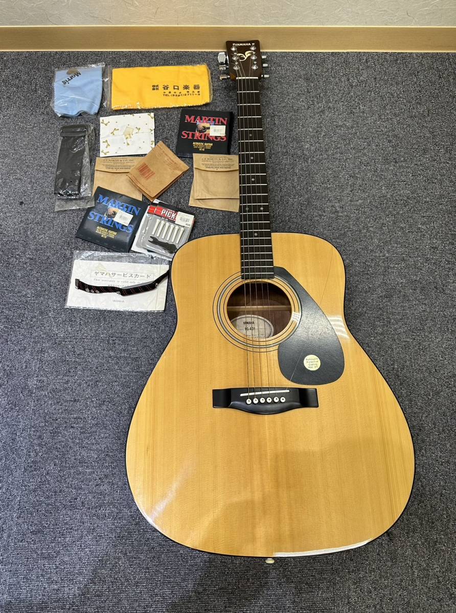 07S110□YAMAHA アコースティックギター FG-401□ détails d'articles