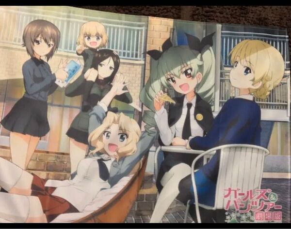 ガールズアンドパンツァー B2布ポスター