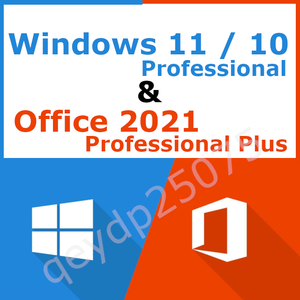 【即応 / お得なセット品】 Windows10 ＆ 11 □ Professional + Office2021 Professional Plus / ダウンロード版