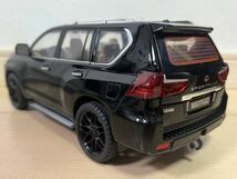 レクサス LX570 ミニカー 1/18 ブラック H139_画像7