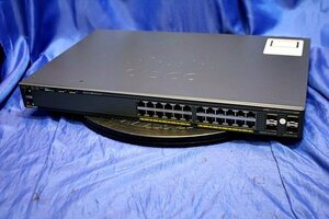 ★2台入荷★ CISCO/シスコ Catalyst 2960Xシリーズ ★WS-C2960X-24TS-L/V03/Version15.2(2)E3 ★ C2960X-STACKモジュール付 46976Y