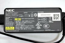 ★7個入荷★ NEC 純正ACアダプター ◆ADP003(PC-VP-BP98) 20V~2.25A 四角タイプ◆ NECAC20V21S_画像2