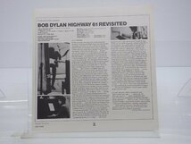 【帯付】Bob Dylan(ボブ・ディラン)「Highway 61 Revisited」LP（12インチ）/CBS/Sony(SONP 50345)/Rock_画像5