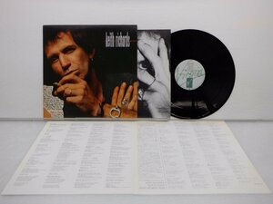 【国内盤】Keith Richards(キース・リチャーズ)「Talk Is Cheap(トーク・イズ・チープ)」LP（12インチ）/Virgin(VJL-28056)/Rock